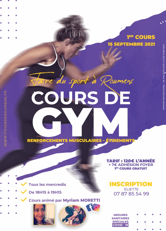 Cours de gym 2021 roumens